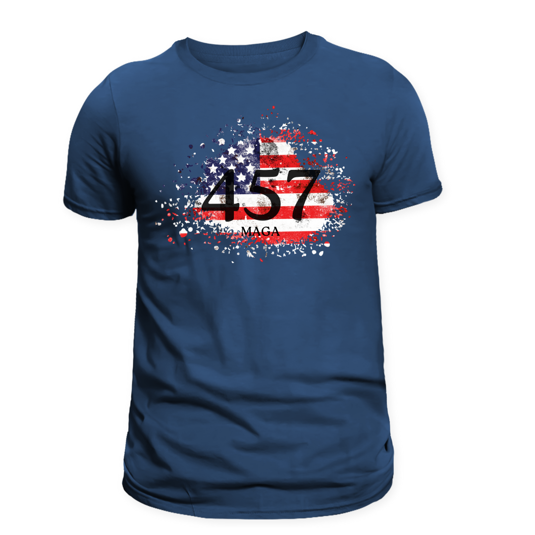 Flag 457maga Tshirt