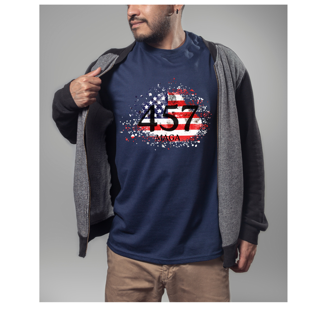 Flag 457maga Tshirt